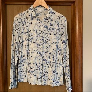 Button Up Blouse - Van Heusen - size M